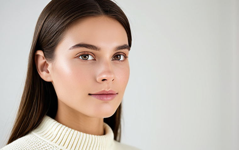펄 입자가 고운 하이라이터 추천 - Subtle, Natural Glow**
"A woman with fair skin and neutral undertones, showcasing a natural, dewy c...