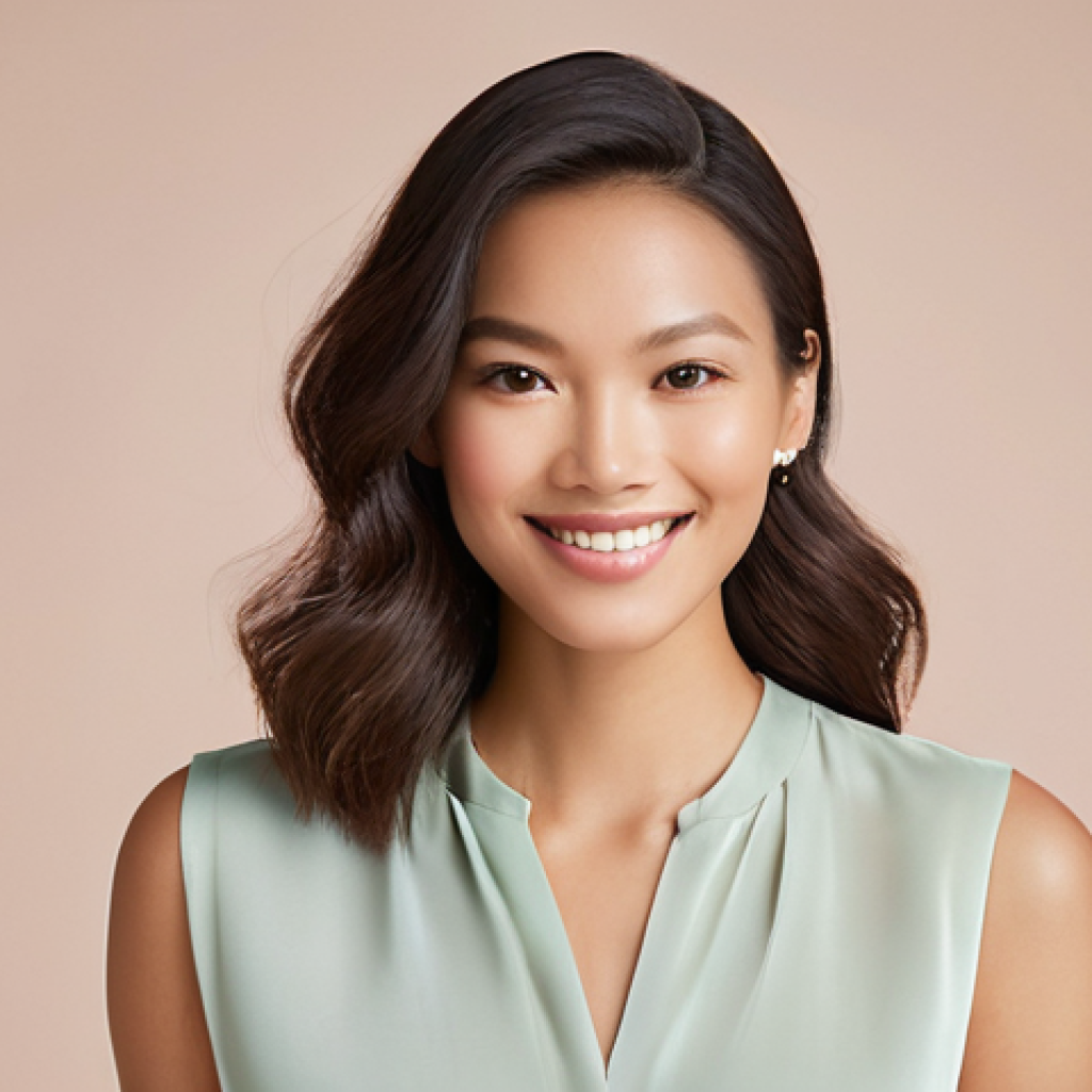 톤업 효과가 높은 CC크림 베스트 - **Prompt:** "A diverse woman in her early 30s, featuring a radiant, 'my skin but better' complexion ...